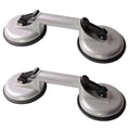 JNZ Factory Price Tile Glass Lifting Tool Quick Supply Adjustable Aluminium Alloy Double Head Suction Cup