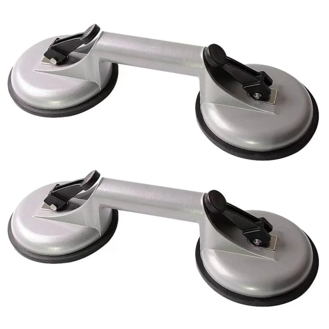 JNZ Factory Price Tile Glass Lifting Tool Quick Supply Adjustable Aluminium Alloy Double Head Suction Cup