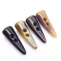 Eco-Friendly Animal-Friendly Alternative Handmade Durable Buttons Natural Horn Buttons for Winter Coats Wool Jackets Outerwear