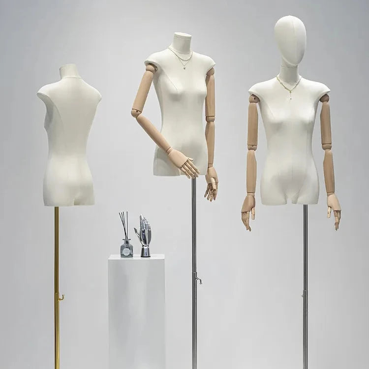 Torso Half Body Mannequin Female Upper-body