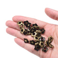Flower Eyelet Grommets  5mm Metal Eyelets for Fabric Clothing Shoe Eyelets Belt Bags Bookmarks