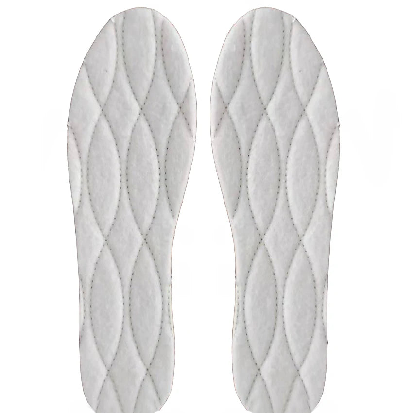 Wool Felt Insoles for Women Men Warm Shoe Inserts for Boots Winter Shoes Slippers Replacement Innersoles Boot Liners  HA00305