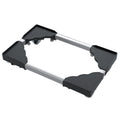 061-A012 Adjustable Single-Tier Mobile CPU Storage Rack Steel Material Folding Display Stand for Home Tools  Box Packing