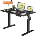 Home Office 2 Tier Ergonomic Lifting Computer Desk Electric Adjustable Standing Desk