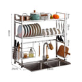 Manufactory Wholesale Stainless Steel Kitchen Cabinet Storage Shelf  Dish Drying  Rack