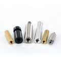 China Manufacture Pcb Standoff Brass M4 M3 M2.5 M2 Acrylic Sign Standoff Screw Black M2x12 Hex Standoff Female Female