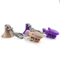 2025 New Design Eco-Friendly Dog Tug Toy Rope with TPR Suction Cup for Hidden Treats