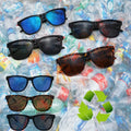 2025  Recycled Bottle Plastic Sunglasses Custom Unisex Rpet Eco-friendly Fishing Net Fashion Sunglasses Polarized 2025