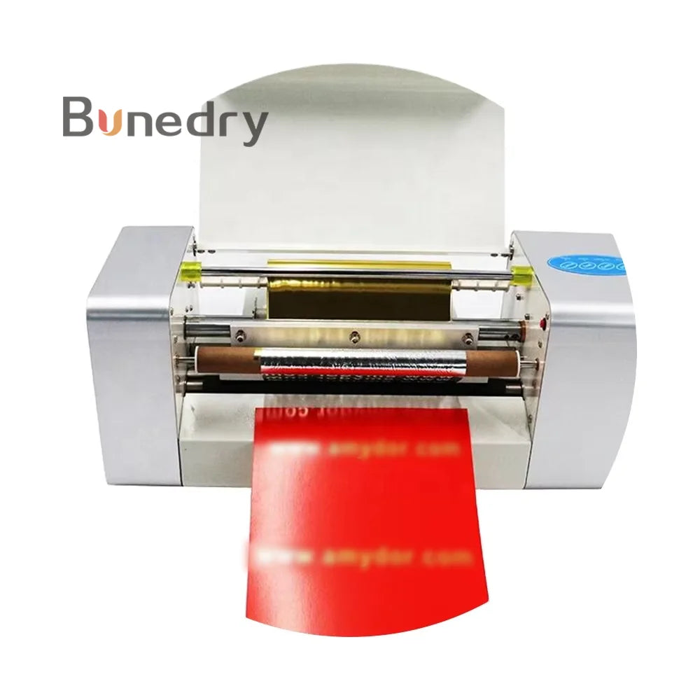 360B Fully Automatic Digital Sheet Foil Printer 360B Hot Stamping Press Machine New Invitation Card Heat Press Plate Type