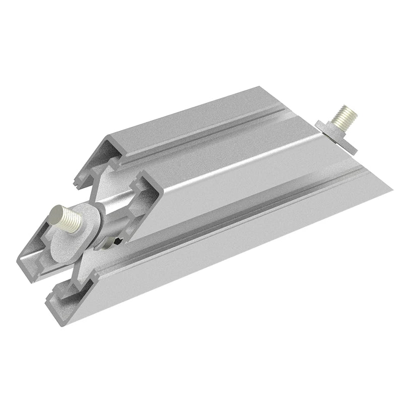 China Manufacturer Rohs Odm Oem Customized A-1036 4545-160mm Aluminium Profile Connector Corner Bracket 45 45*45mm 45x45mm