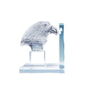 Factory Wholesale Various Designs Decorative K9 Crystal L Shaped Book Accessories Bookends for Home Office Decor
