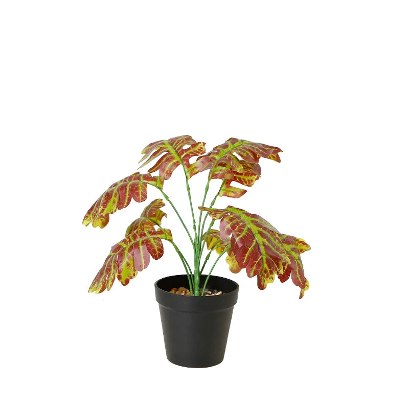 Mini Bonsai Tree Artificial Plant With Pot Indoor Plant Faux Plant Table Home Decor 30cm