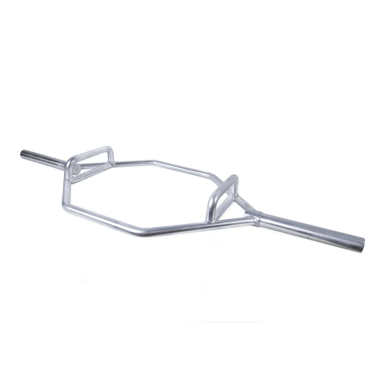 Tellus Fitness 1.42m 20kg Hex Trap Bar 30mm Chrome for Oly Barbell for Weight Lifting and Body Building Durable Dumbbell