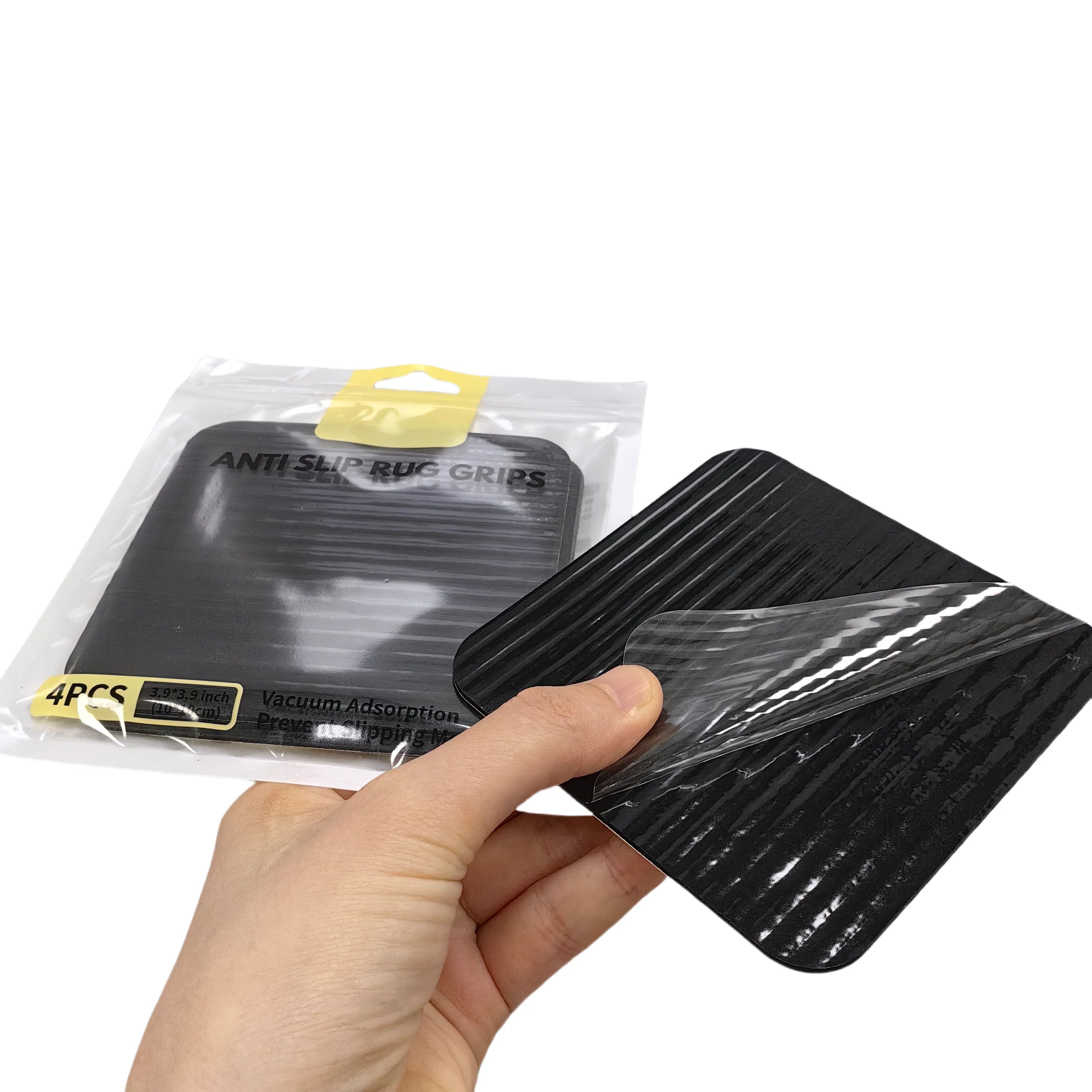 Rug Pad Gripper Washable Grippers for Rug "Vacuum TECH" - New Materials to Non Slip Rug Pads for Hardwood Floors