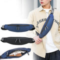 Fashion Outdoor Sports Jogging Phone Waist Belt Pack Multifunctional Expandable Oxford Crossbody Waist Bag for Men
