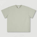 Streetwear Supplier Heavy Weight 230 GSM  100% Cotton Trendy Brand Cool Fabric Men's T-shirt