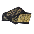 Gold Glitter Custom Brand Woven Labels Soft Textile Sewing on Shirt Label Badges