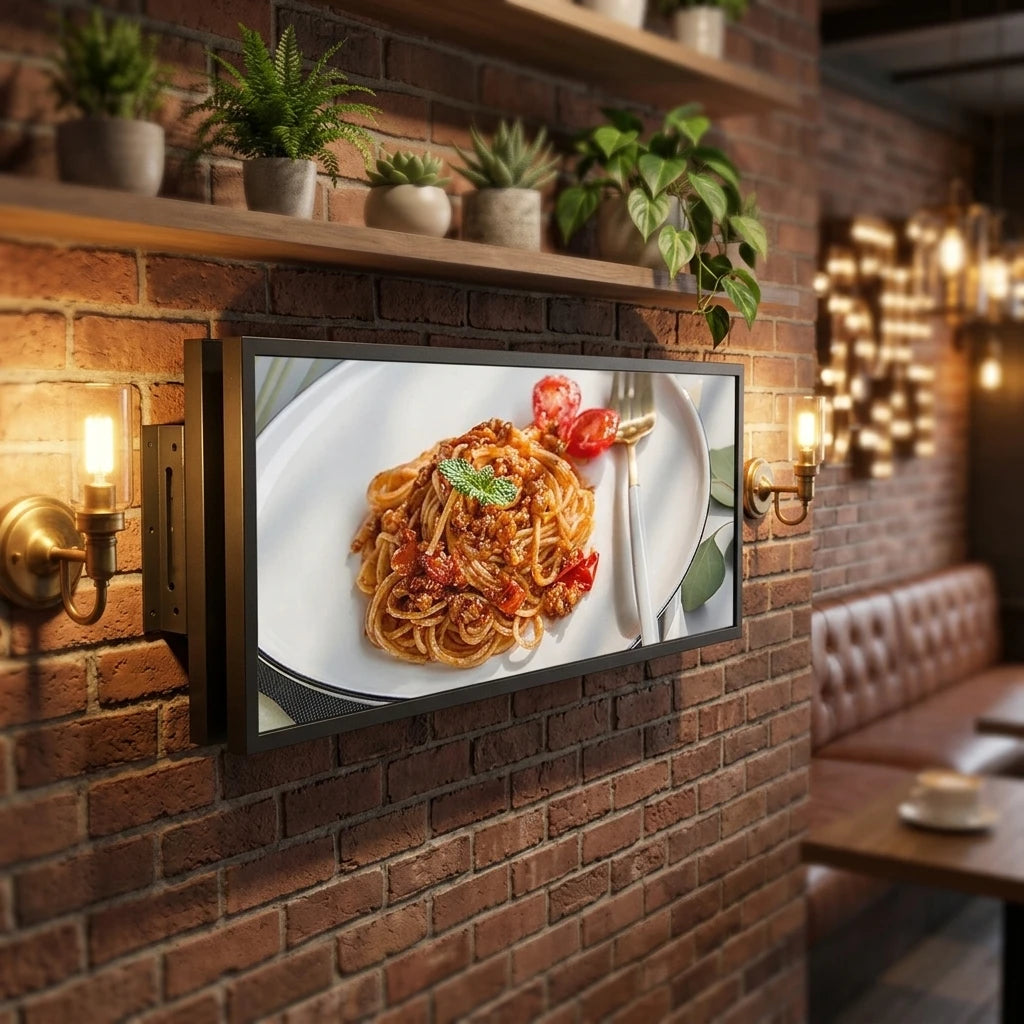 Android Ultra-wide Double Side Screen Stretch Bar Lcd Screen Panel Digital Signage Monitor Display for Shopping Mall