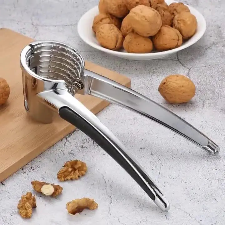 2025 New Design Nut Cracker Zinc Alloy Nut Opener Walnut Clip Nutcracker Kitchen Tools & Gadgets