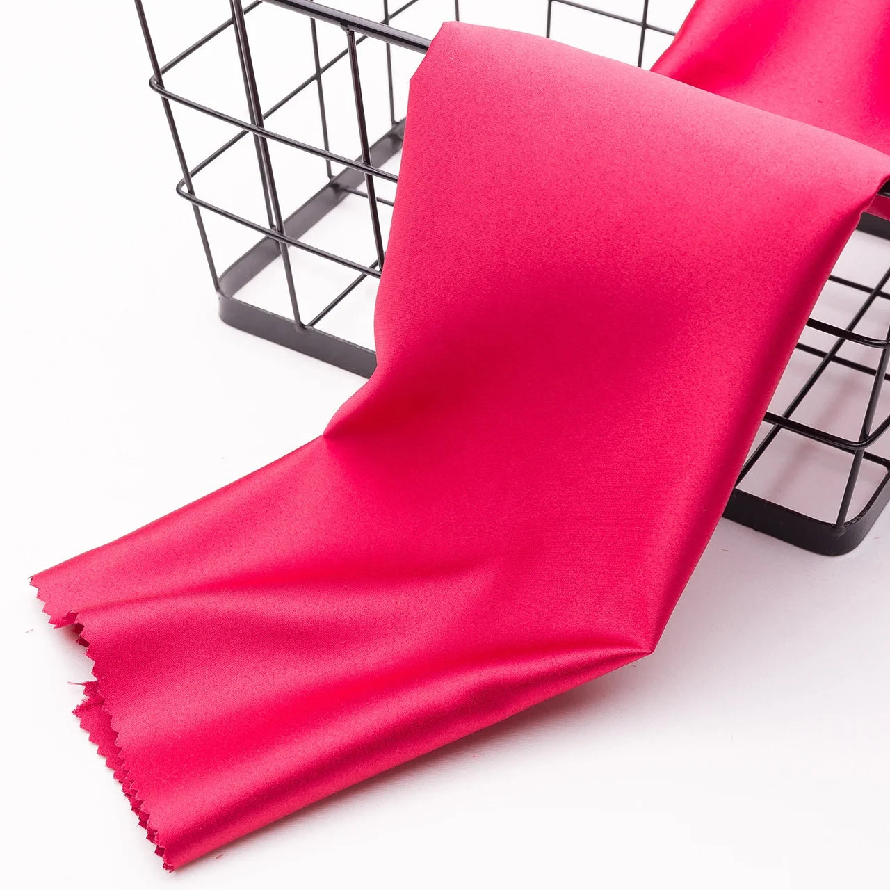 Factory Wholesale 100% Polyester Heavyweight Matte Satin Fabric Anti-Static for Wedding Dresses Bags Crafts Girls' Garments