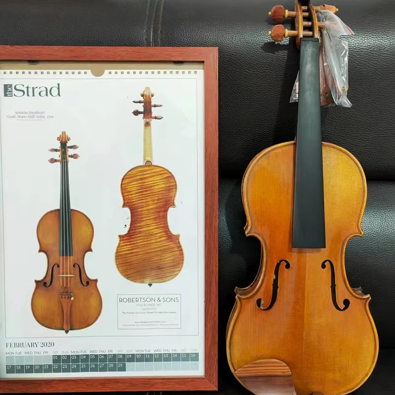 China Aiersi Sinomusik Professional Handmade Violin Musical Instruments