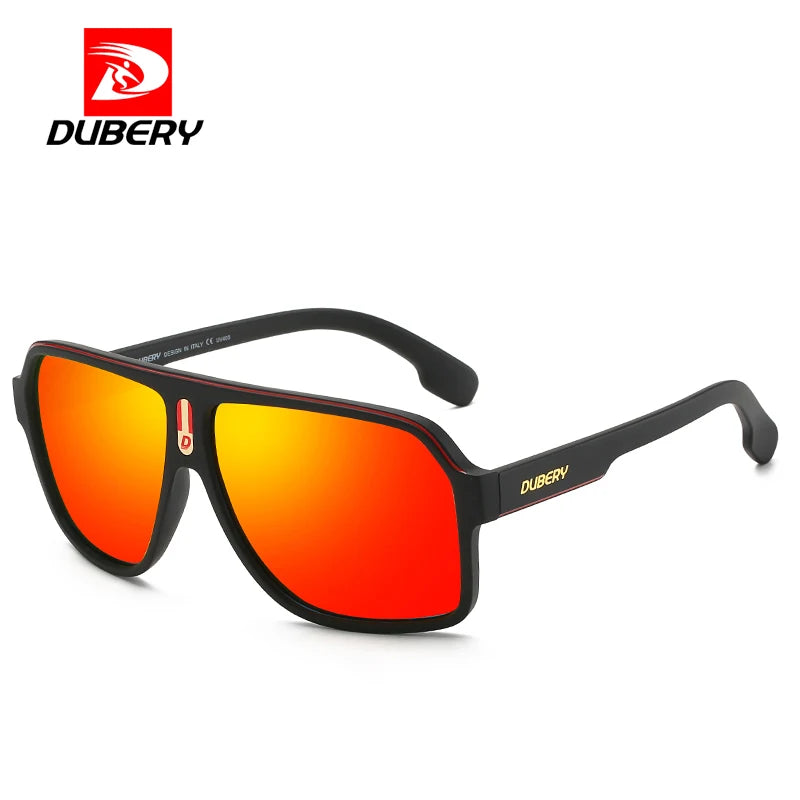 DUBERY Wholesale Acetate Fashion Sunglasses for Men Vintage Retro Polarized Sunglasses China for Men and Women 2026 PC TAC D103