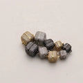 8/10/12mm 18K Gold Plated Square Magnetic CZ Micro Pave Clasps for Bracelet and Necklace Making
