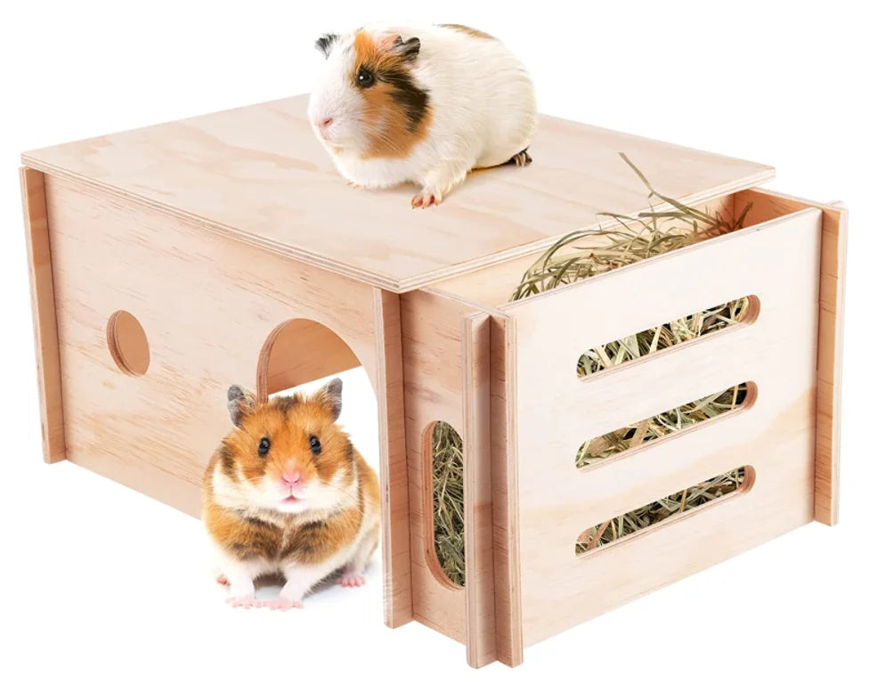 Newly Popular Wooden Hamster House Hot Sale Product for Living Room Space