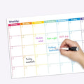 Wholesale Custom Printed Magnetic Fridge Menu Planner Whiteboard Meal Planner Magnetic Menu Boards