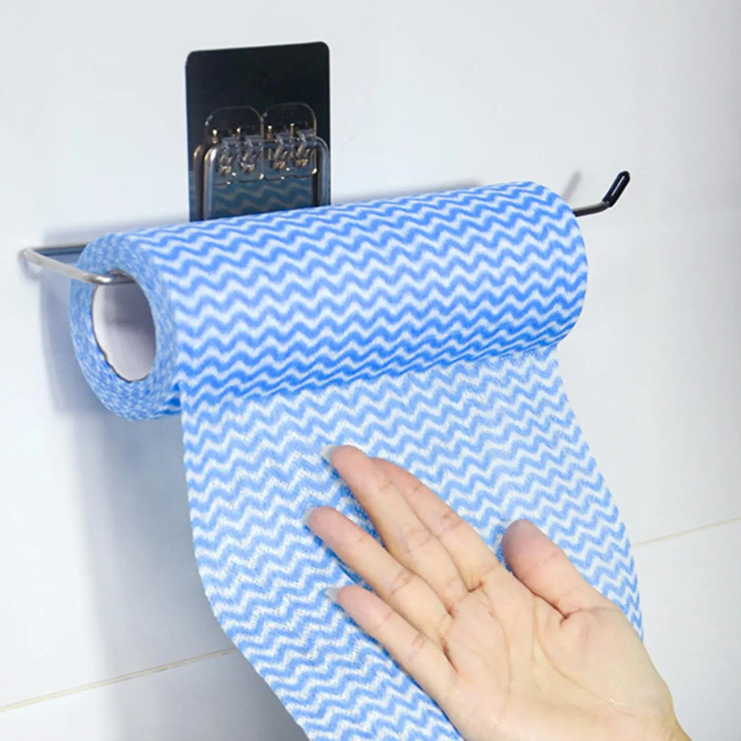 Disposable Cleaning Cloths Roll Convenient Reusable Unique Pattern Eco Friendly Lint Free Dusting Polishing Cleaning Electronics