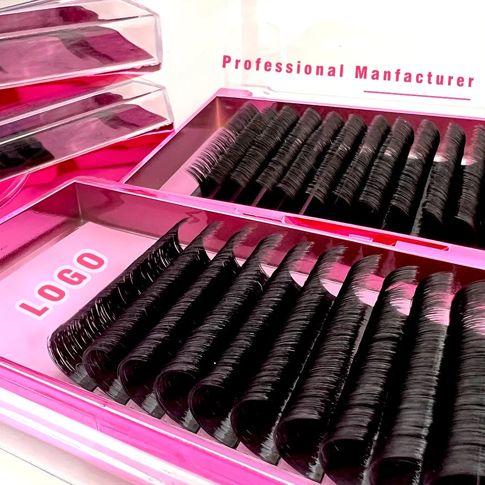 Volume Eyelash 6-25 Length 0.03 C CC D DD Curl Individual Cashmere Lash Volume Eyelash Extensions