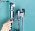 Gun Grey Toilet Partner Gun Syringe Gun Ashes Multifunctional Pressure Nozzle One Into Two Double Charged Cleaning Sprayer Set
