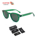 Retro Acetate Sun Glasses TAC Lens Polarized Acetate Sunglasses Top Quality Manufacturer Customize Vintage for Men for Women