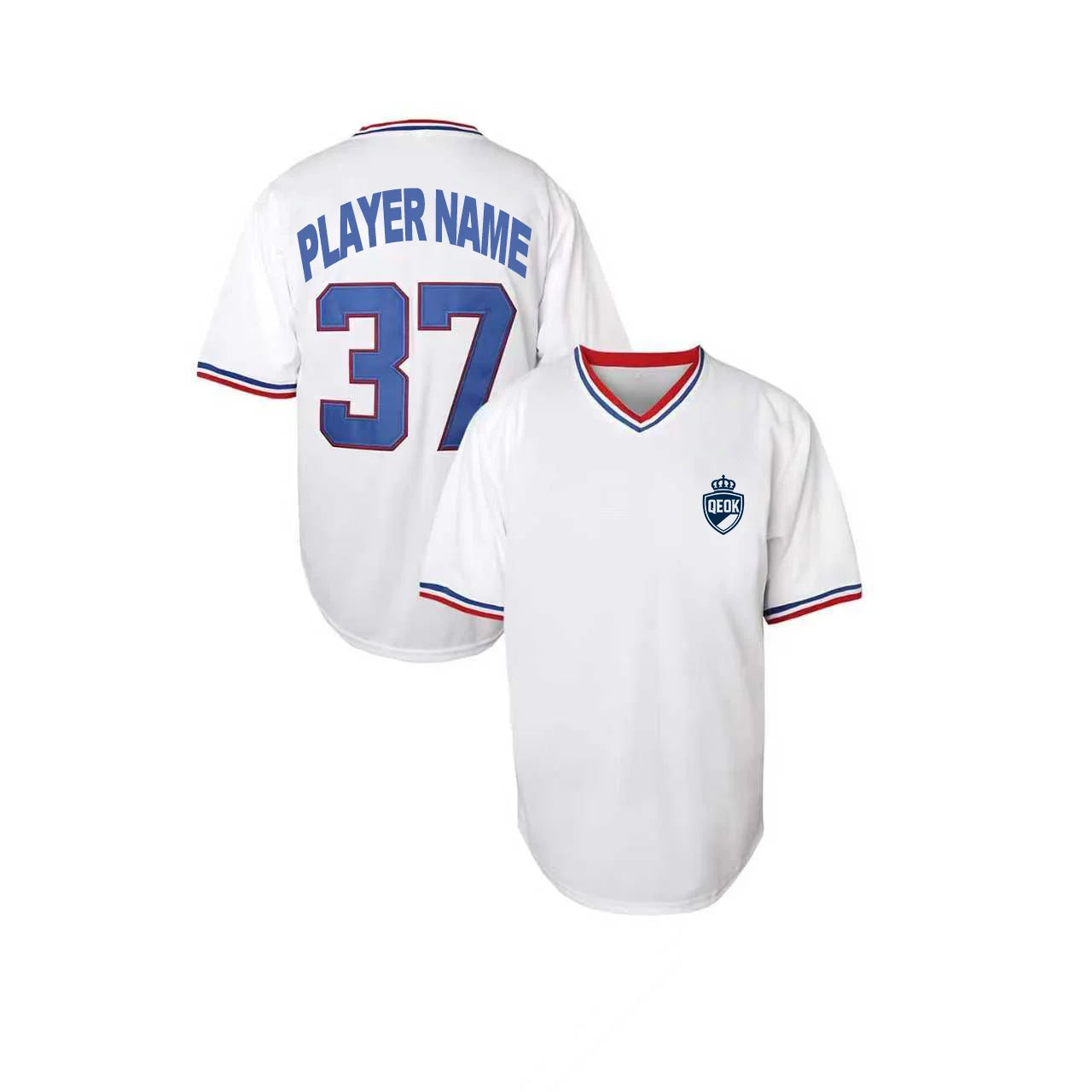 Wholesale Customize Embroidery Logo Pullover Stitched Baseball Jersey