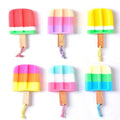 Ice Cream Shape Kitchen Washing Sponge Household Sponge Scouring Pad