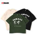 Factory Custom Oversized Solid Knitted 100% Egyptian Cotton Anti-Pilling Eco-Friendly T-shirt with Digital Printing on Demand