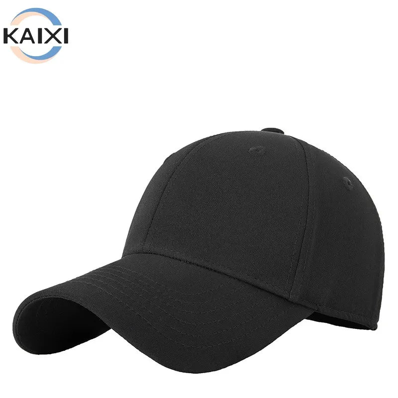 Quick Drying Fully Enclosed Baseball Cap for Men Camping Enlarged and Deepened Sports Sun Shading Duck Tongue Hat Baseball Cap