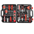 Hilda High Quality 102pcs Tool Box Trolley Germany Design Hand Tool Sets Combination Household Trolley Tool Set