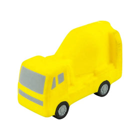 Promotional PU Foam Anti Stress Cement Truck Custom Logo Promotional Gift ST019 Stress Relieve Ball Stress Cement Truck in Stock