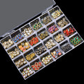 Box Jewelry Diamonds Nails Charms Rhinestone Nail Art for Nail Decoration
