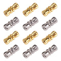 Barrel Screw ClaspsCopper Screw Twist Clasps End Tip Barrel Clasps Jewelry Connector for Necklace Bracelet Jewelry Making