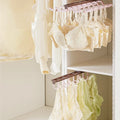Multifunctional Laundry Plastic Clothes Hanger Windproof Clothes Hanging Rack  Eans Tie Scarf Towel Clothes Rack