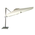 FEAMONT Square Polyester Top Roman Umbrella Aluminium Alloy Frame Waterproof Function Outdoor Chinese Parasol Coffee Shops