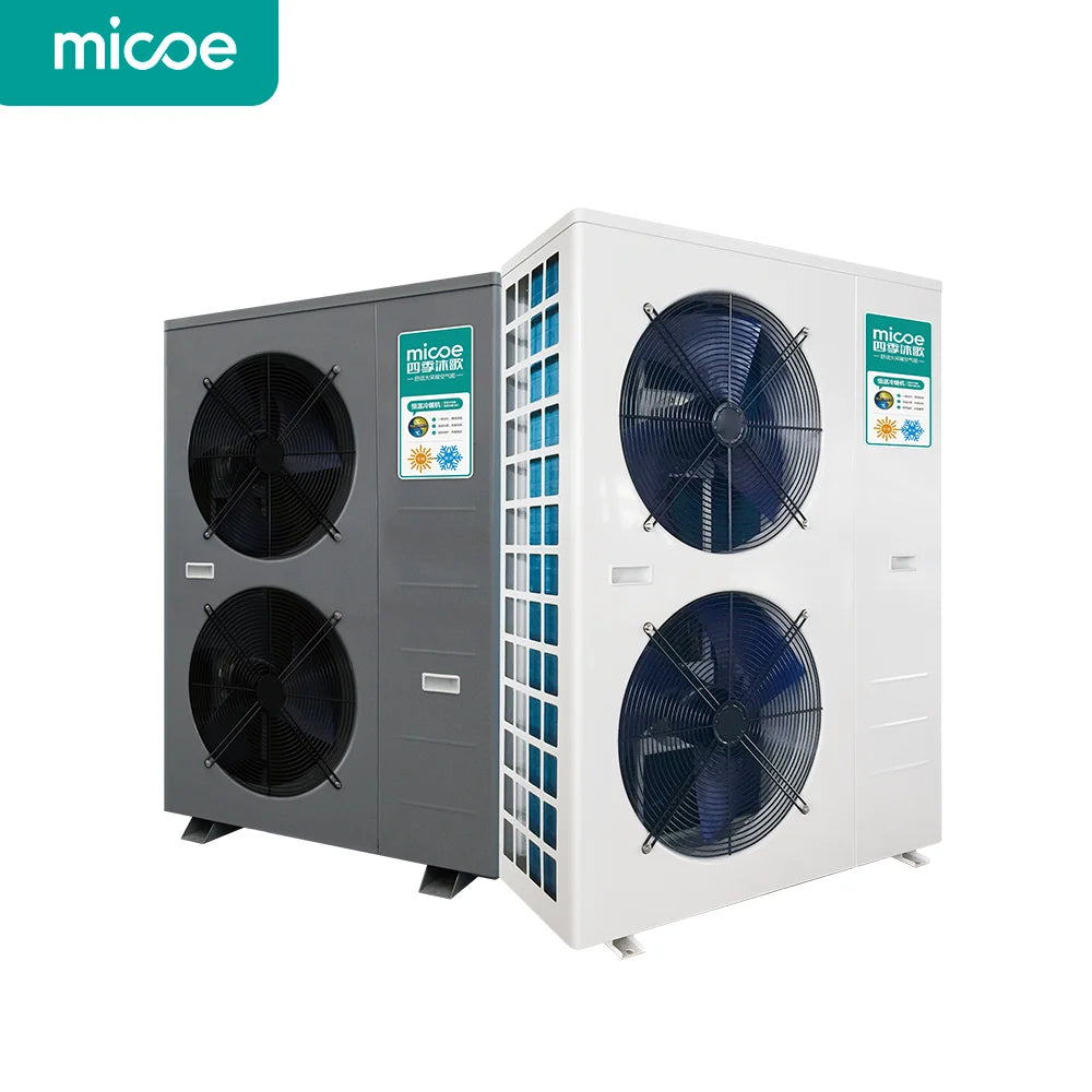 Eco Friendly R290 Monoblock Air to Water Heat Pump DC Inverter Triple Function Heating Cooling DHW ERP A+++ Smart WiFi