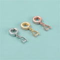 Wholesale Clasps Hooks Fit 925 Sterling Silver Accessory Gold Plated Pendant Necklace Pinch Bail  for Jewelry Making