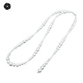 2024 Wholesale the Muses Jewels Fashion White Imitation Beaded Pearl 75cm Ball Shape for Women's Wedding Party Engagement Gift