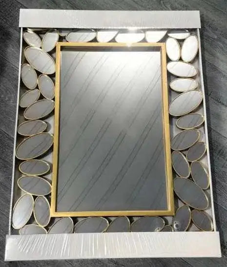 100X60cm Nordic Style Home Porch Bathroom Hairdressing Clothing Store Modern Net Red Luxury Fashion Atmosphere Wall Mirror