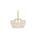 A00913364 xuping Jewelry Cheap Simple Fashion Luxury Elegant Queen's Crown Diamond 14k Gold Plated Pendant