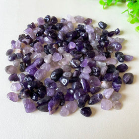 Wholesale Natural Quartz Crystal Tumbled Stone Crystal Gravel Amethyst Chips
