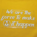 Custom Printed 3D Vinyl Sticker Embossed Heat Transfer Label Raised Brick Design for Apparel Accessories Clothing
